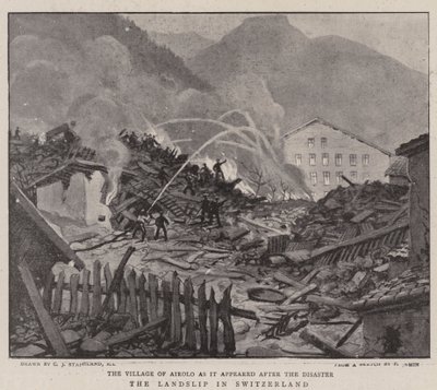 The Landslip in Switzerland by Charles J. Staniland